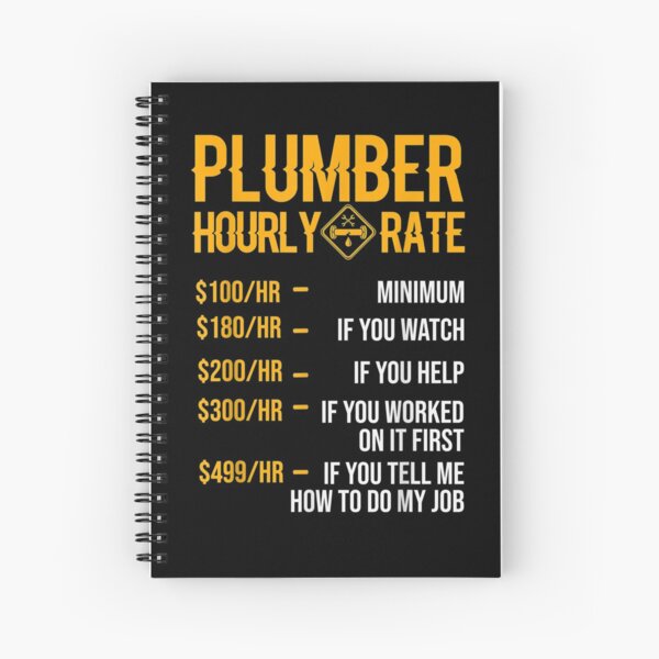 Item preview, Funny Plumber Men Plumber Hourly Rate Plumber designed and sold by pinkard.