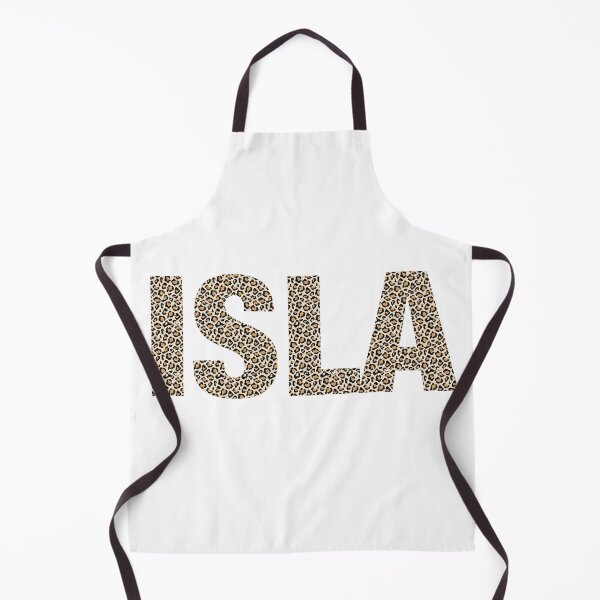 Item preview, Isla name leopard pattern my name is Isla gift birthday holiday anniversary Essential Inspiration Joy Mood Funny designed and sold by DesignByHeartUK.