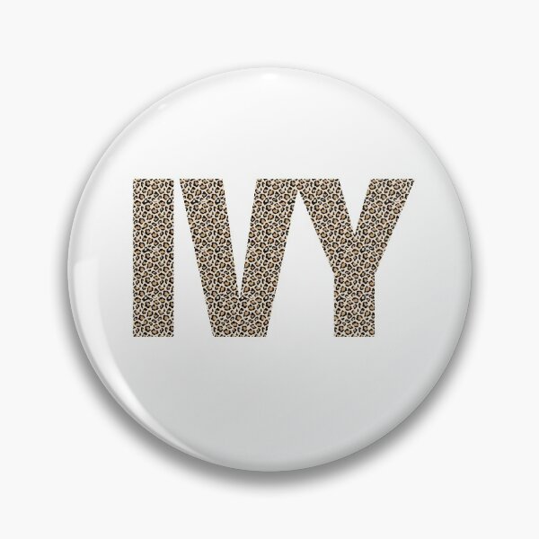 Artikelvorschau, Ivy name leopard pattern my name is Ivy gift birthday holiday anniversary Essential Inspiration Joy Mood Funny entworfen und verkauft von DesignByHeartUK.