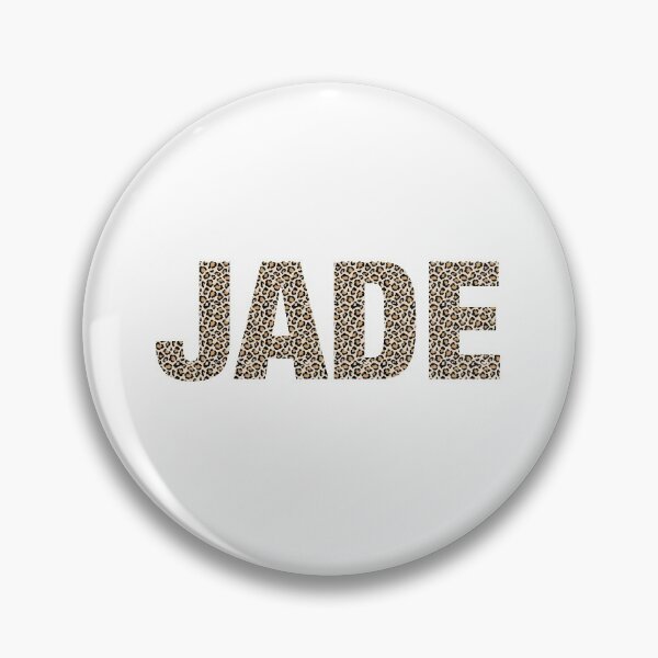 Item preview, Jade name leopard pattern my name is Jade gift birthday holiday anniversary Essential Inspiration Joy Mood Funny designed and sold by DesignByHeartUK.