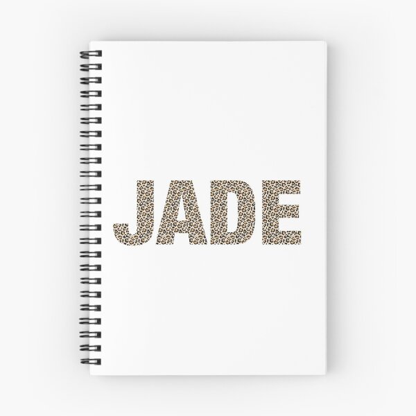 Item preview, Jade name leopard pattern my name is Jade gift birthday holiday anniversary Essential Inspiration Joy Mood Funny designed and sold by DesignByHeartUK.