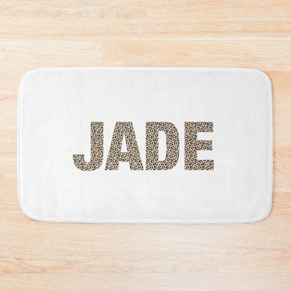 Item preview, Jade name leopard pattern my name is Jade gift birthday holiday anniversary Essential Inspiration Joy Mood Funny designed and sold by DesignByHeartUK.