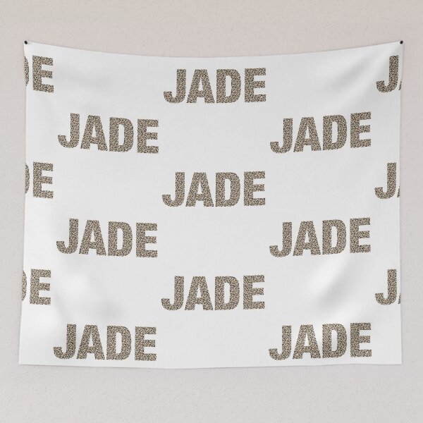 Item preview, Jade name leopard pattern my name is Jade gift birthday holiday anniversary Essential Inspiration Joy Mood Funny designed and sold by DesignByHeartUK.