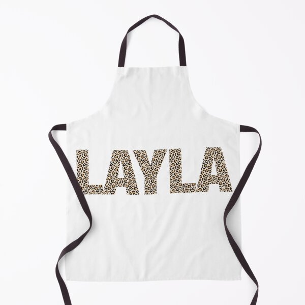 Item preview, Layla name leopard pattern my name is Layla gift birthday holiday anniversary Essential Inspiration Joy Mood Funny designed and sold by DesignByHeartUK.