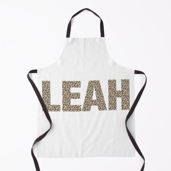 Item preview, Leah name leopard pattern my name is Leah gift birthday holiday anniversary Essential Inspiration Joy Mood Funny designed and sold by DesignByHeartUK.