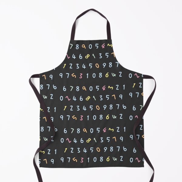 Item preview, Soft Colorful Arabic Numerals designed and sold by CarlottaLai.