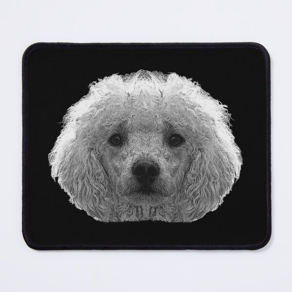 Item preview, poodle face, miniature poodle, dog outfits designed and sold by Kirei-Lily.
