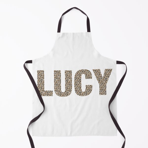 Item preview, Lucy name leopard pattern my name is Lucy gift birthday holiday anniversary Essential Inspiration Joy Mood Funny designed and sold by DesignByHeartUK.