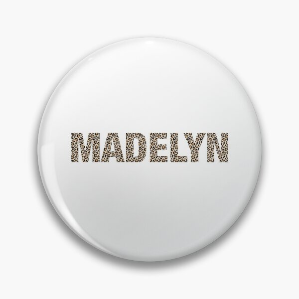 Item preview, Madelyn name leopard pattern my name is Madelyn gift birthday holiday anniversary Essential Inspiration Joy Mood Funny designed and sold by DesignByHeartUK.