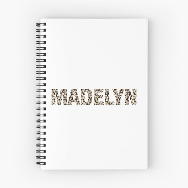 Item preview, Madelyn name leopard pattern my name is Madelyn gift birthday holiday anniversary Essential Inspiration Joy Mood Funny designed and sold by DesignByHeartUK.