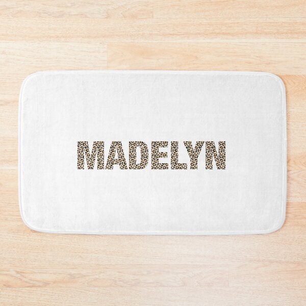 Item preview, Madelyn name leopard pattern my name is Madelyn gift birthday holiday anniversary Essential Inspiration Joy Mood Funny designed and sold by DesignByHeartUK.