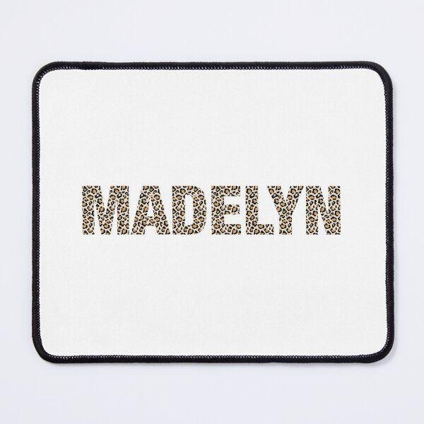 Item preview, Madelyn name leopard pattern my name is Madelyn gift birthday holiday anniversary Essential Inspiration Joy Mood Funny designed and sold by DesignByHeartUK.