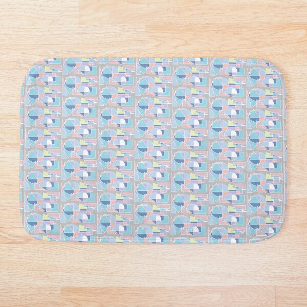 Item preview, Abstract pastel geometric design designed and sold by kina lakhani.