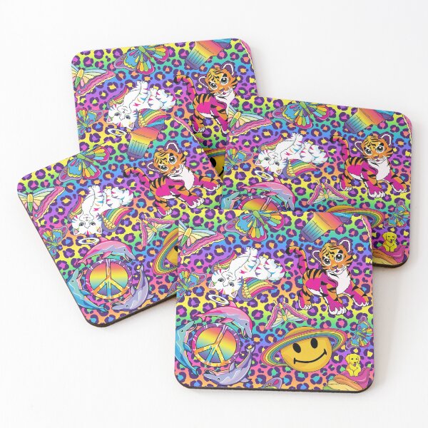 Item preview, Designer Fashionable Rainbow Peace Love Animal Print designed and sold by Southbay Creations.