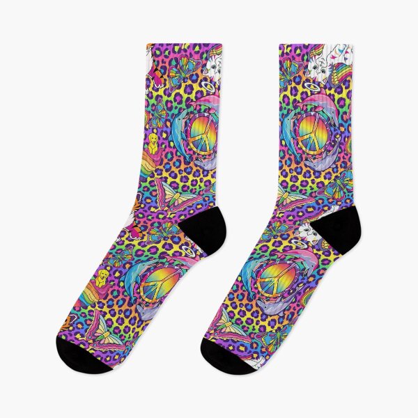 Item preview, Designer Fashionable Rainbow Peace Love Animal Print designed and sold by Southbay Creations.