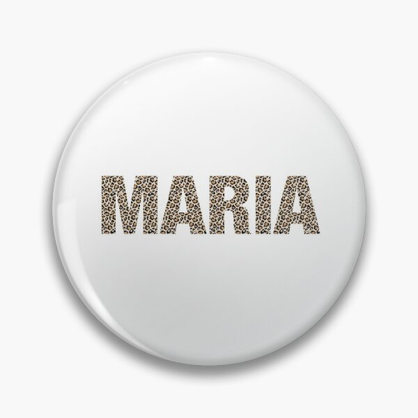 Item preview, Maria name leopard pattern my name is Maria gift birthday holiday anniversary Essential Inspiration Joy Mood Funny designed and sold by DesignByHeartUK.