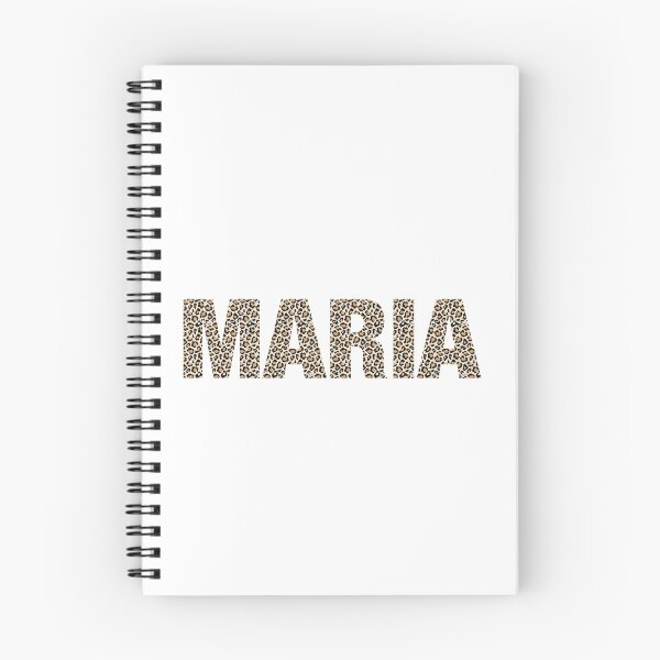 Item preview, Maria name leopard pattern my name is Maria gift birthday holiday anniversary Essential Inspiration Joy Mood Funny designed and sold by DesignByHeartUK.