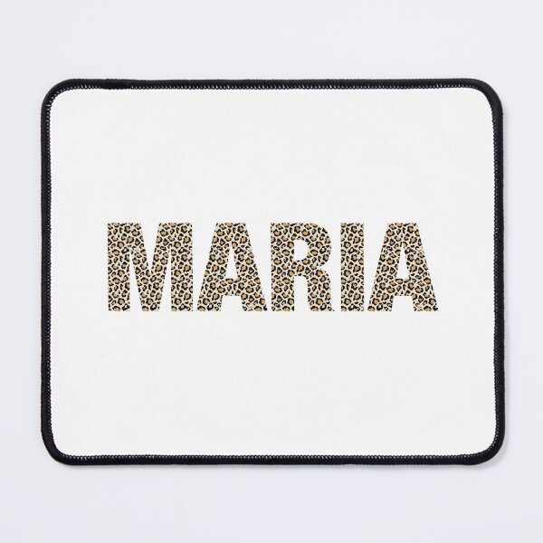 Item preview, Maria name leopard pattern my name is Maria gift birthday holiday anniversary Essential Inspiration Joy Mood Funny designed and sold by DesignByHeartUK.