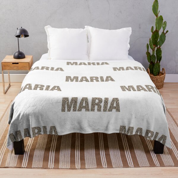 Item preview, Maria name leopard pattern my name is Maria gift birthday holiday anniversary Essential Inspiration Joy Mood Funny designed and sold by DesignByHeartUK.