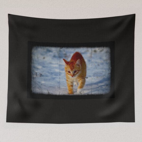 Item preview, cat in the snow designed and sold by dimotz182.