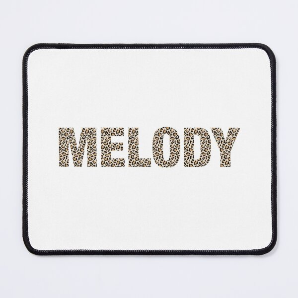 Item preview, Melody name leopard pattern my name is Melody gift birthday holiday anniversary Essential Inspiration Joy Mood Funny designed and sold by DesignByHeartUK.