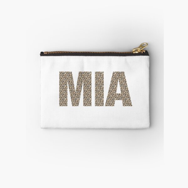 Item preview, Mia name leopard pattern my name is Mia gift birthday holiday anniversary Essential Inspiration Joy Mood Funny designed and sold by DesignByHeartUK.