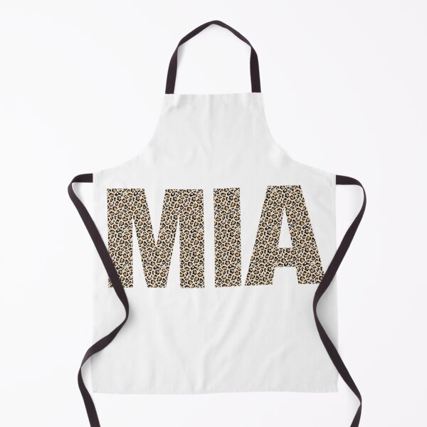 Item preview, Mia name leopard pattern my name is Mia gift birthday holiday anniversary Essential Inspiration Joy Mood Funny designed and sold by DesignByHeartUK.
