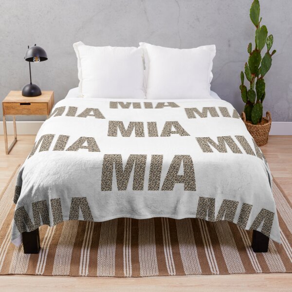 Item preview, Mia name leopard pattern my name is Mia gift birthday holiday anniversary Essential Inspiration Joy Mood Funny designed and sold by DesignByHeartUK.