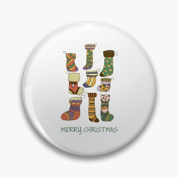 Item preview, Christmas stockings - Happy Christmas and a happy new year! - Available in stickers, clothing, etc designed and sold by crazycollective.