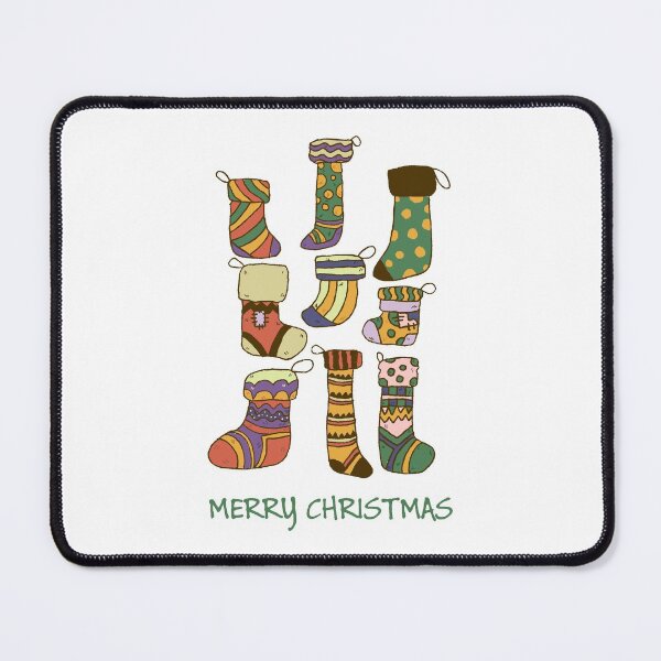 Item preview, Christmas stockings - Happy Christmas and a happy new year! - Available in stickers, clothing, etc designed and sold by crazycollective.