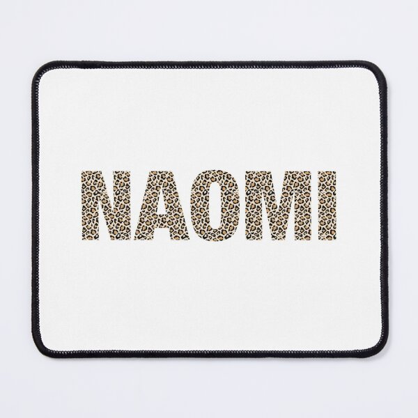 Item preview, Naomi name leopard pattern my name is Naomi gift birthday holiday anniversary Essential Inspiration Joy Mood Funny designed and sold by DesignByHeartUK.