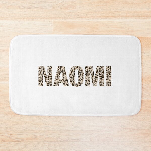 Item preview, Naomi name leopard pattern my name is Naomi gift birthday holiday anniversary Essential Inspiration Joy Mood Funny designed and sold by DesignByHeartUK.
