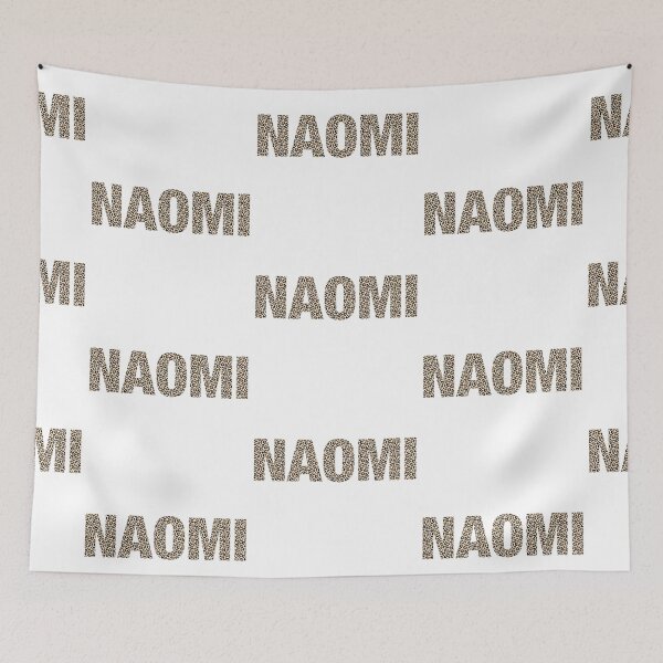 Item preview, Naomi name leopard pattern my name is Naomi gift birthday holiday anniversary Essential Inspiration Joy Mood Funny designed and sold by DesignByHeartUK.