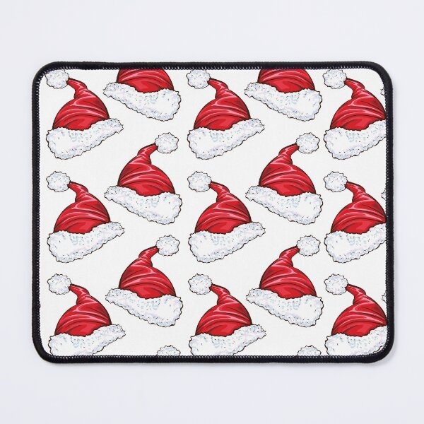 Item preview, Red Santa Hat Seamless Pattern designed and sold by Trinket-Trickster.