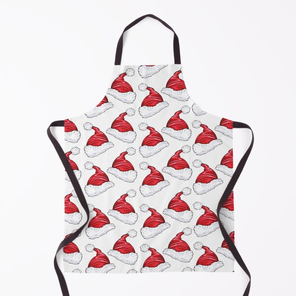 Item preview, Red Santa Hat Seamless Pattern designed and sold by Trinket-Trickster.