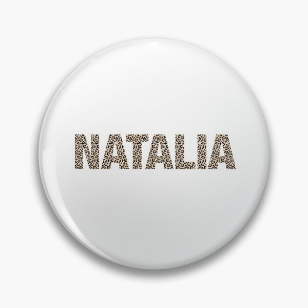 Item preview, Natalia name leopard pattern my name is Natalia gift birthday holiday anniversary Essential Inspiration Joy Mood Funny designed and sold by DesignByHeartUK.