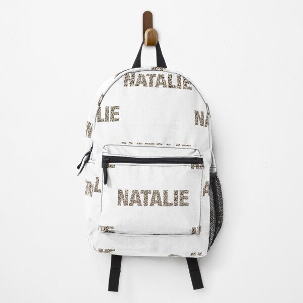 Item preview, Natalie name leopard pattern my name is Natalie gift birthday holiday anniversary Essential Inspiration Joy Mood Funny designed and sold by DesignByHeartUK.