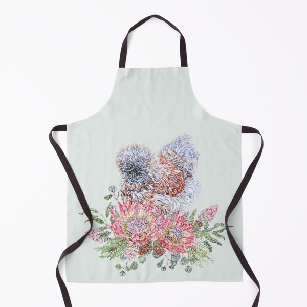 Item preview, Festive Flora Silkie Chicken Watercolor designed and sold by becca-boyce.