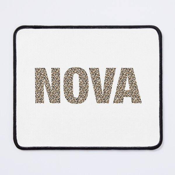 Item preview, Nova name leopard pattern my name is Nova gift birthday holiday anniversary Essential Inspiration Joy Mood Funny designed and sold by DesignByHeartUK.