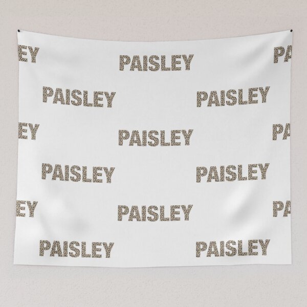 Item preview, Paisley name leopard pattern my name is Paisley gift birthday holiday anniversary Essential Inspiration Joy Mood Funny designed and sold by DesignByHeartUK.