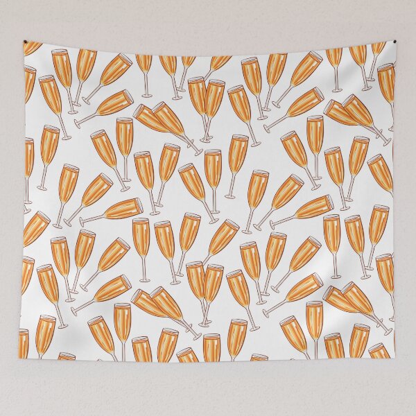 Item preview, Glasses of Champaign Seamless Pattern designed and sold by Trinket-Trickster.