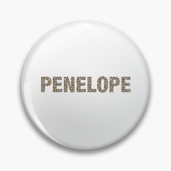 Item preview, Penelope name leopard pattern my name is Penelope gift birthday holiday anniversary Essential Inspiration Joy Mood Funny designed and sold by DesignByHeartUK.