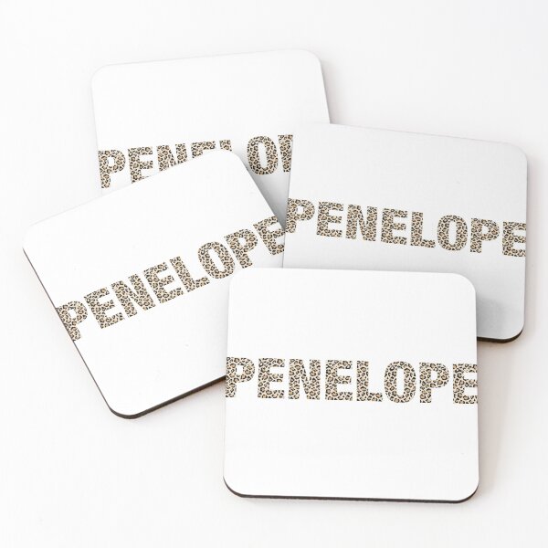 Item preview, Penelope name leopard pattern my name is Penelope gift birthday holiday anniversary Essential Inspiration Joy Mood Funny designed and sold by DesignByHeartUK.