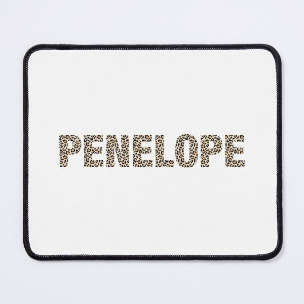 Item preview, Penelope name leopard pattern my name is Penelope gift birthday holiday anniversary Essential Inspiration Joy Mood Funny designed and sold by DesignByHeartUK.