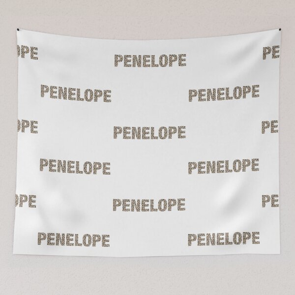 Item preview, Penelope name leopard pattern my name is Penelope gift birthday holiday anniversary Essential Inspiration Joy Mood Funny designed and sold by DesignByHeartUK.