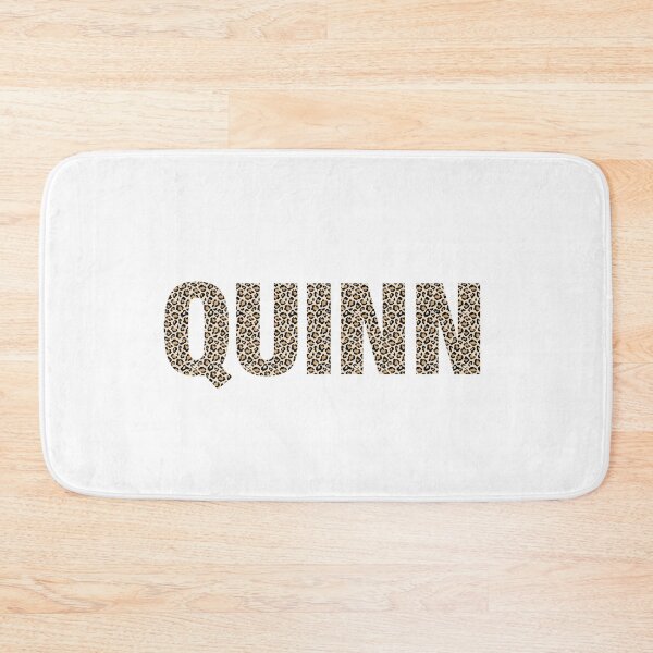 Item preview, Quinn name leopard pattern my name is Quinn gift birthday holiday anniversary Essential Inspiration Joy Mood Funny designed and sold by DesignByHeartUK.