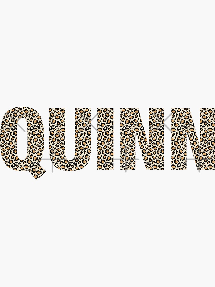 Quinn - Name Sticker for Sale by kindxinn