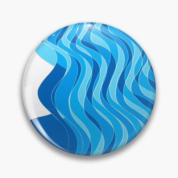Item preview, Waves Lines Blue Double designed and sold by Istvan Ocztos.