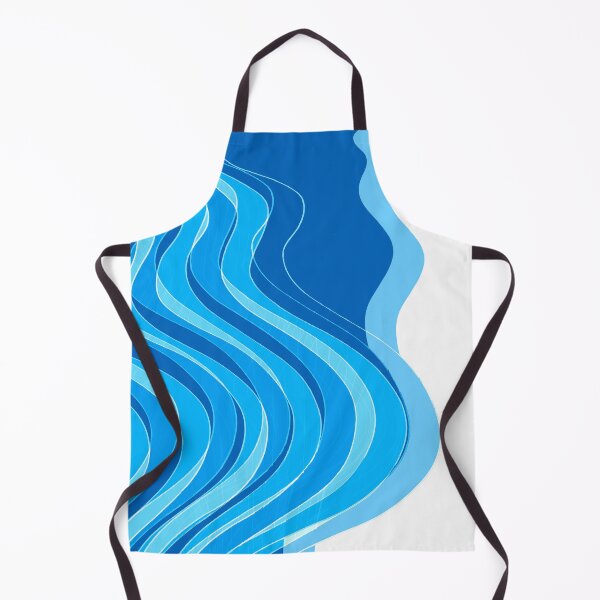 Item preview, Waves Lines Blue Double designed and sold by Istvan Ocztos.