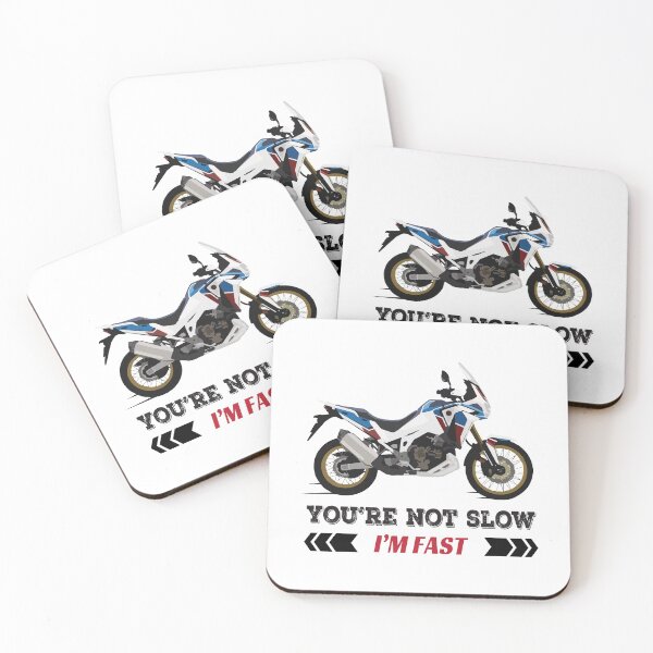 Item preview, Honda CRF1100L Africa Twin quote "You're not slow, I'm fast" designed and sold by WiredDesigns.